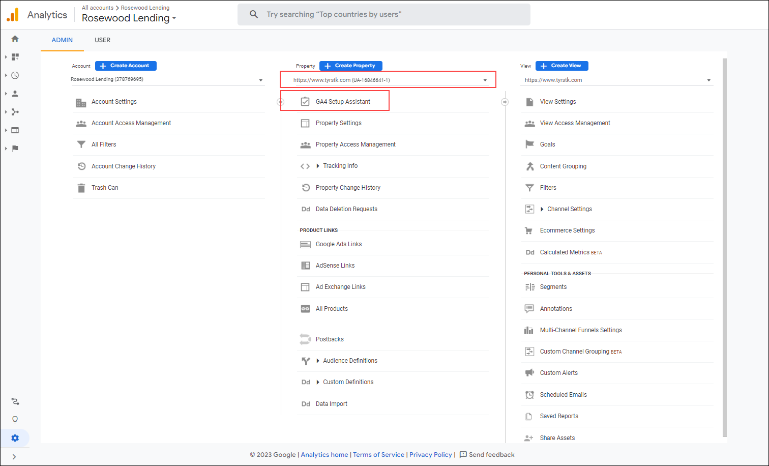 Using Google Analytics 4 with Encompass Consumer Connect