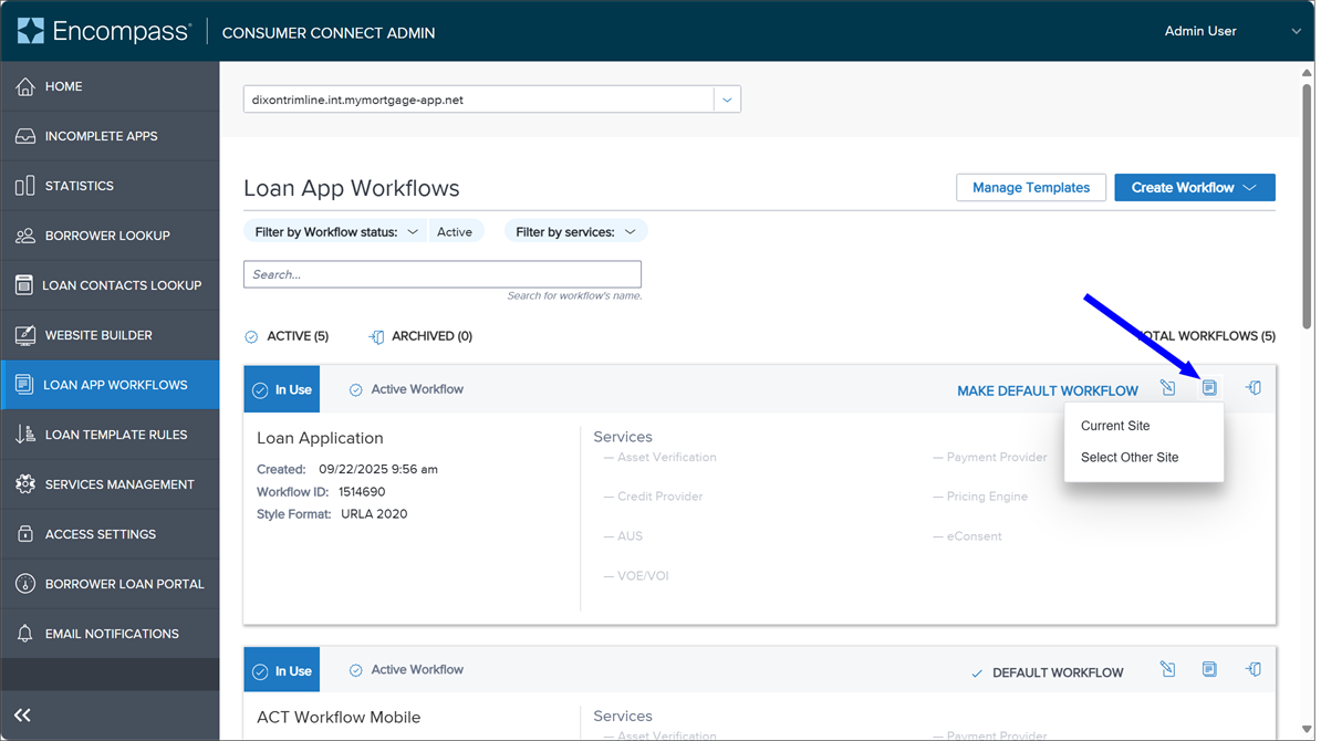 Loan App Workflows