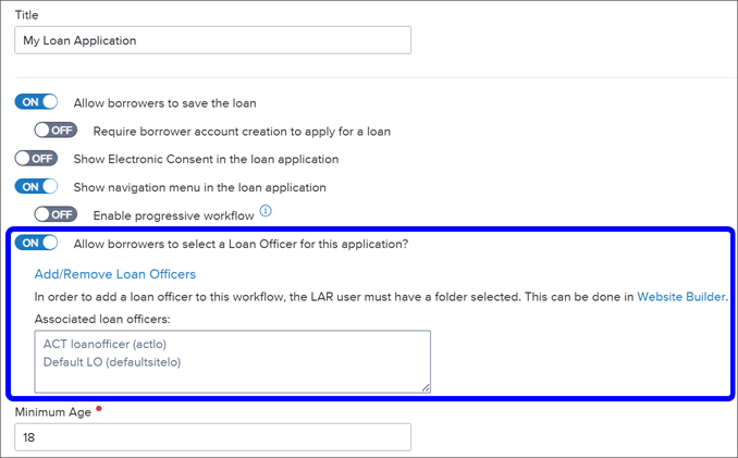 Manage the General Settings