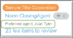 Primary agent section screenshot