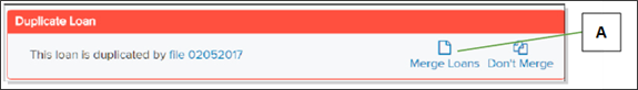 Duplicate Loan banner screenshot
