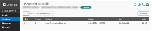 Documents page screenshot