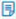 Blue document icon