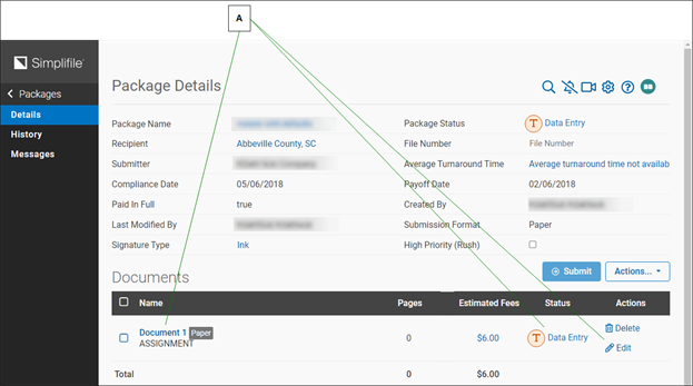 Package Details page with highlights screenshot