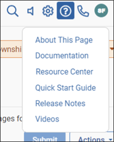 My Simplifile Toolbar - Help button