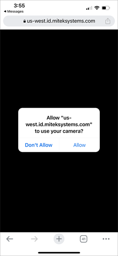 Allow "us-west.id.miteksystems.com" to use your computer screenshot