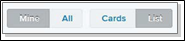 Mine tab and List tab selected screenshot