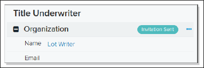Title Underwriter section screenshot