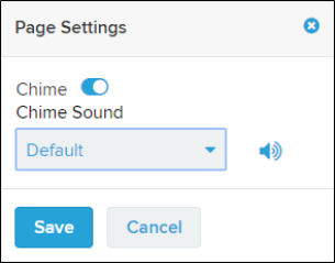 Page Settings window screenshot
