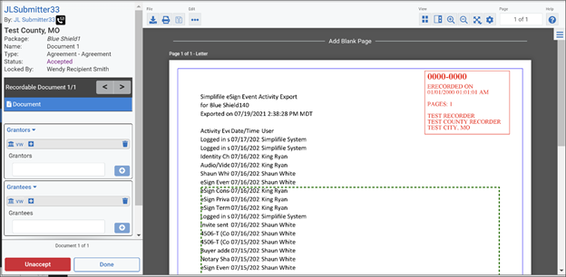 Document Viewer page screenshot