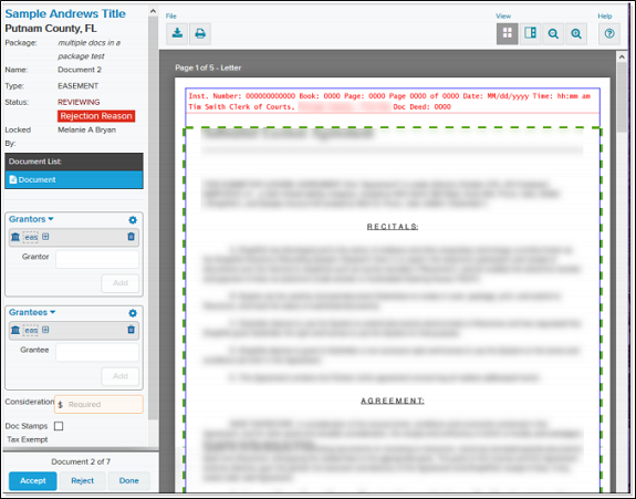 Document Viewer page screenshot
