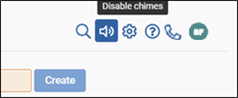 My Simplifile toolbar with Disable chimes button highlighted image