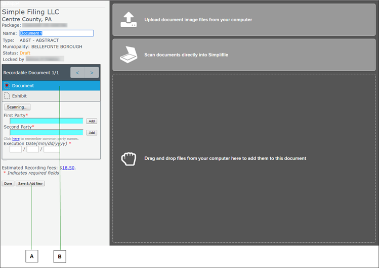 Document Editor page screenshot