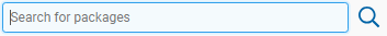 My Simplifile toolbar Search for Packages icon and field
